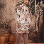 Sangria Floral Print Pure Cotton Kurta