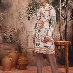 Sangria Floral Print Pure Cotton Kurta