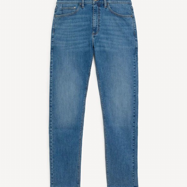 Marks & Spencer Men Slim Fit Light Fade Cotton Jeans