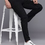 Louis Philippe Jeans Men Smart Slim Fit Mid-Rise Jeans