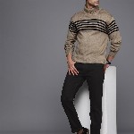 Louis Philippe Jeans Men Black Slim Fit Mid-Rise Clean Look Stretchable Jeans