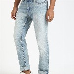 Tommy Hilfiger Men Slim Fit Heavy Fade Stretchable Jeans