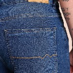 Mast & Harbour Men Straight Fit Mid-Rise Light Fade Stretchable Jeans