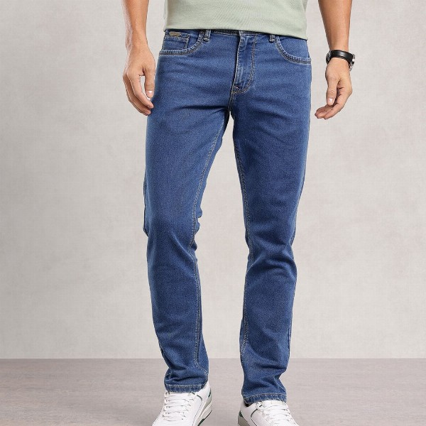 Nautica Men Active Flex Slim Fit Mid-Rise Jeans