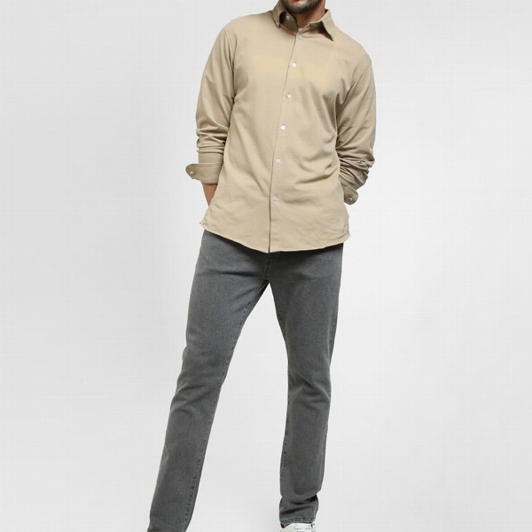 SELECTED Men Slim Fit Cotton Jeans