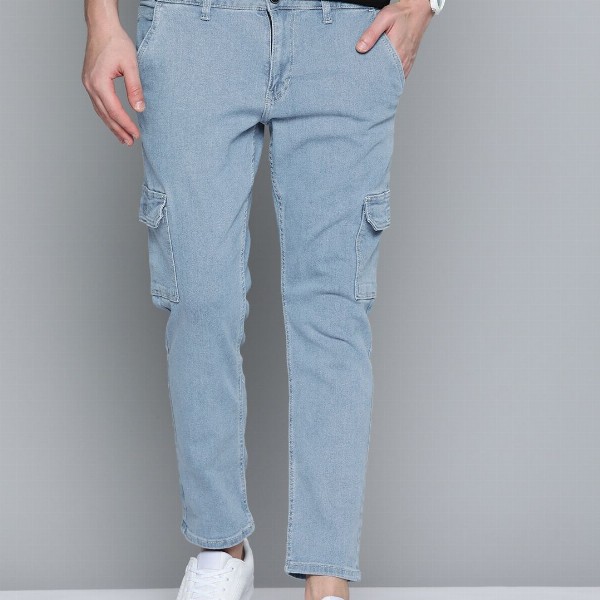 Mast & Harbour Men Blue Slim Fit Stretchable Jeans