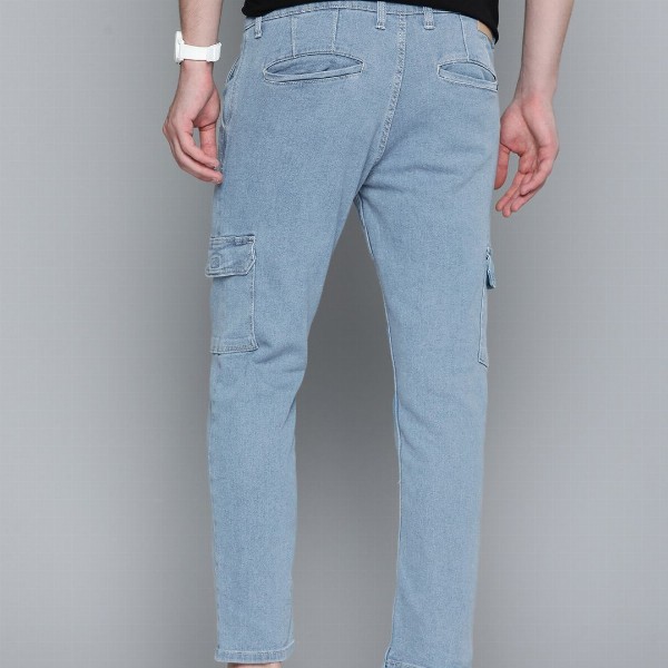 Mast & Harbour Men Blue Slim Fit Stretchable Jeans