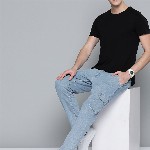 Mast & Harbour Men Blue Slim Fit Stretchable Jeans