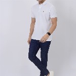 JADE BLUE Men Slim Fit Mid-Rise Light Fade Jeans