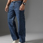 FCUK Men Smart Mid-Rise Baggy Pure Cotton Jeans