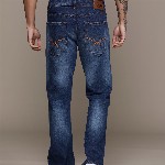 The Roadster Lifestyle Co. Men Bootcut Light Fade Stretchable Jeans