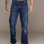 The Roadster Lifestyle Co. Men Bootcut Light Fade Stretchable Jeans