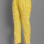 SINGNI Floral Printed Mirror Work A-Line Kurta With Trousers & Dupatta