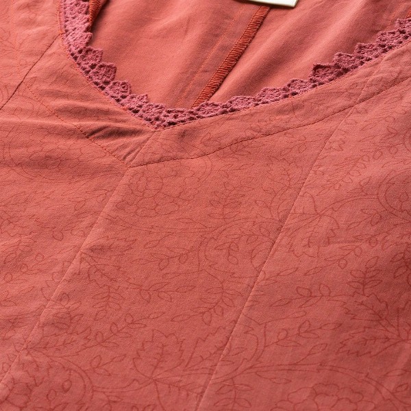 anayna Anarkali Pure Cotton Kurta With Trousers & Dupatta