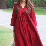 GoSriKi Women Solid Kurta with Trousers