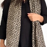 GoSriKi Notched Round Neck Straight Kurta with Palazzos & Dupatta