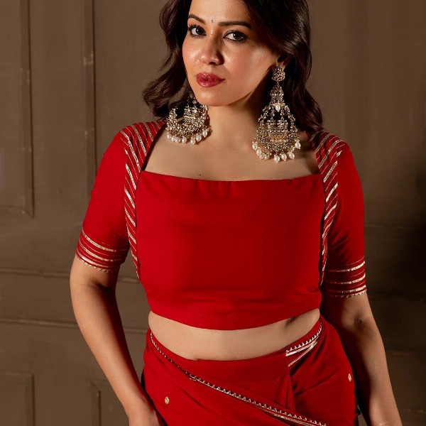 NUD Embellished Embroidered Saree