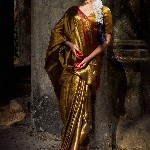 HUTS AND LOOMS Tissue Saree