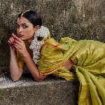 HUTS AND LOOMS Tissue Saree