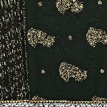 all about you Woven Design Zari Pure Georgette Banarasi Saree With Unstitched Blouse Piece