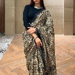 KALINI Ethnic Motifs Printed Saree