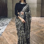 KALINI Ethnic Motifs Printed Saree