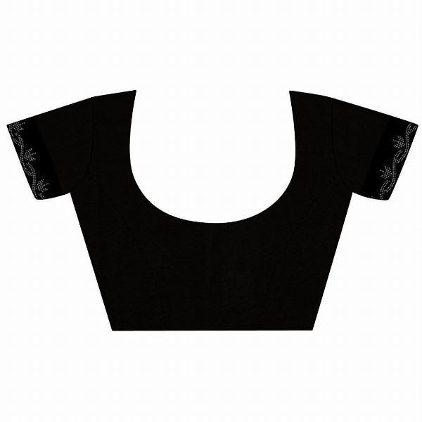 Leelavati Women Embellished Beads and Stones Pure Georgette Saree