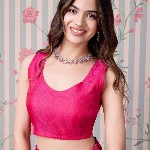 Ode by House of Pataudi Bandhani Gotta Patti Ready to Wear Saree