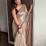Moda Rapido Sequinned Tissue Bandhani Saree