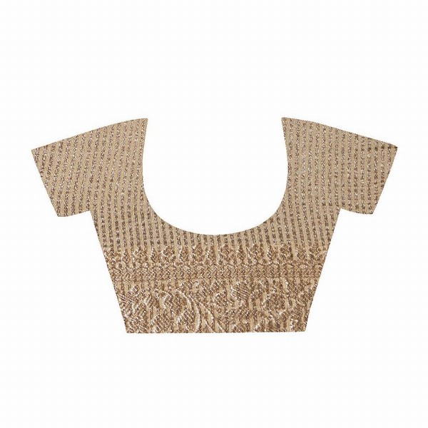 Geroo Jaipur Woven Design Zari Tissue Saree