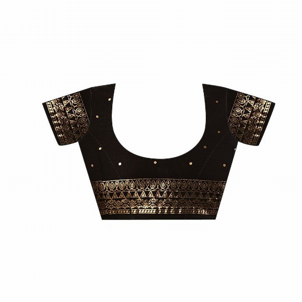 KALINI Women Woven Design Saree With Unstiched Blouse Piece