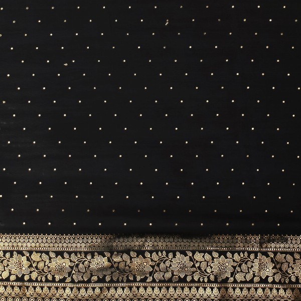 KALINI Women Woven Design Saree With Unstiched Blouse Piece