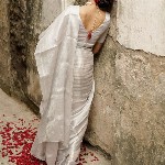 HUTS AND LOOMS Tissue Saree