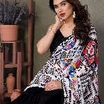 PHORIA STYLE Silk Blend Saree