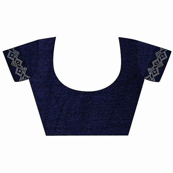 Leelavati Embellished Beads and Stones Pure Chiffon Saree