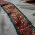 Suta Solid Zari Saree