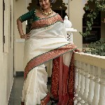 Suta Solid Zari Saree