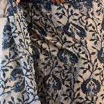 KALINI Ethnic Motifs Ready to Wear Dabu Saree