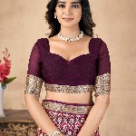 all about you Floral Pure Chiffon Saree