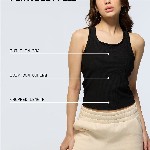 Cava Black Tank Us Later Top