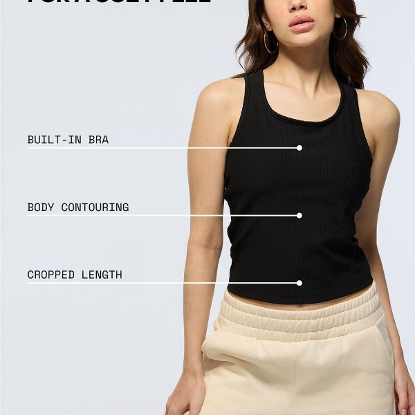 Cava Black Tank Us Later Top