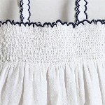 Cherry Crumble Girls Shoulder Straps Cotton Empire Top