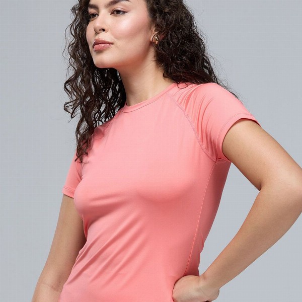 CAVA Women Coral Training Tee
