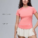 CAVA Women Coral Training Tee