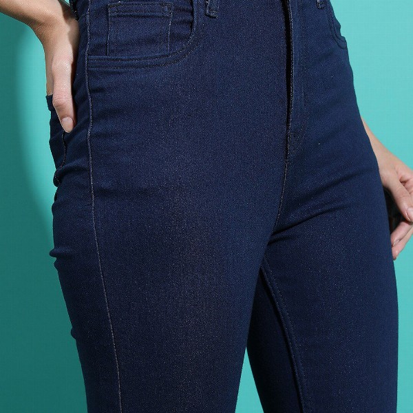 Basics By Tokyo Talkies Women Slim Fit Stretchable Jeans