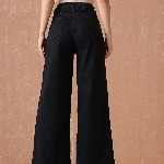 all about you Women Wide Leg High-Rise Stretchable Jeans
