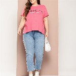 Sztori Women Plus Size Straight Fit Light Fade Stretchable Crop Jeans