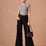 all about you Women Wide Leg High-Rise Stretchable Jeans