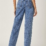 Kotty Women Pack Of 2 Straight Fit High-Rise Stretchable Jeans