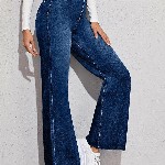 Kotty Women Flared High-Rise Stretchable Jeans